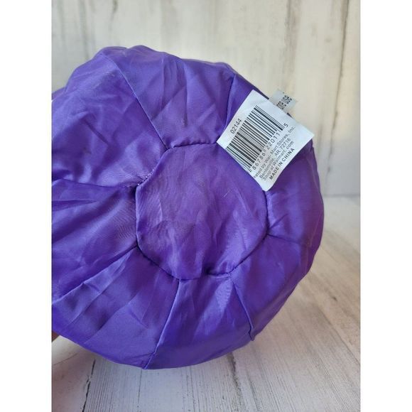 Halloween Purple candy pail bucket skull skeleton face - Picture 3 of 7